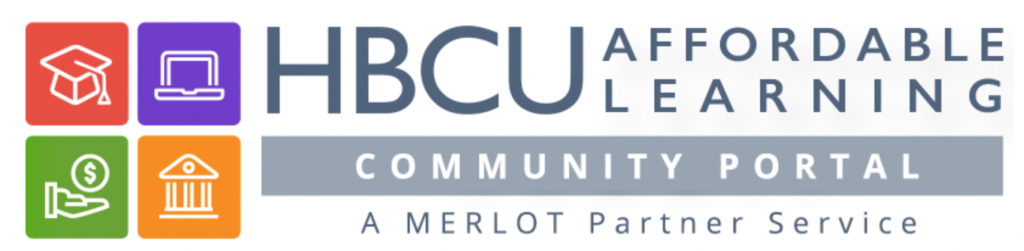 HBCU Affordable learning community portal, A MERLOT partner service