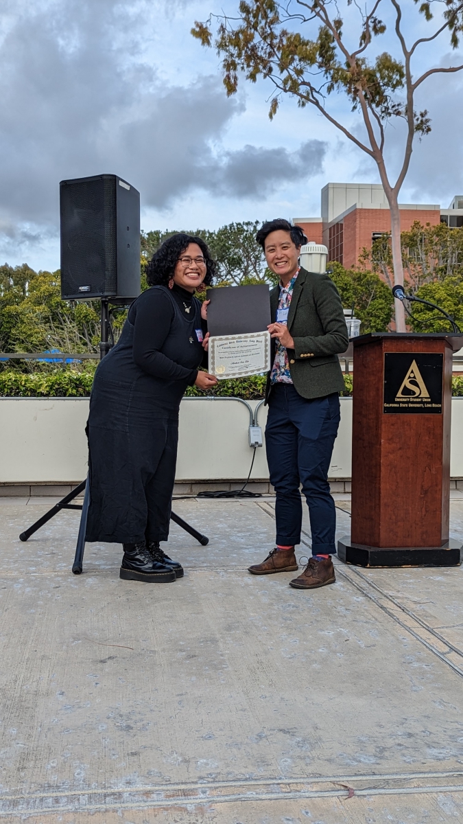 Best Paper in Asian American Studies recipient, Madison San Luis.MP           