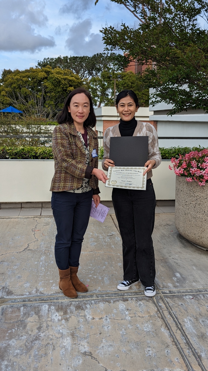 Taiwan Essay Scholarship Recipient, Premita Pradhan                   