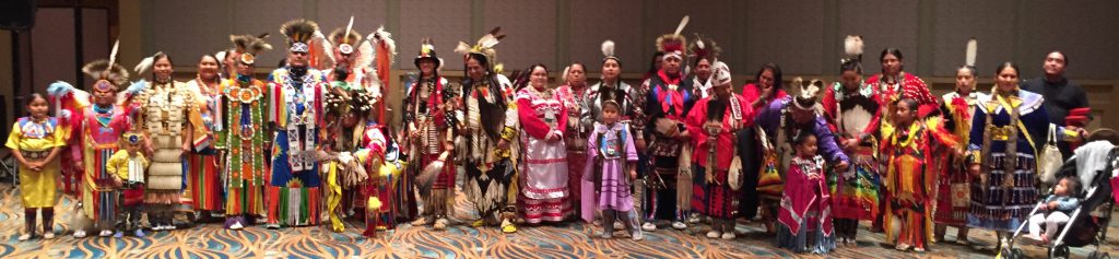 Dancers at the SACNAS Pow Wow