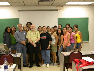 Professors Duany and Carrion at USC Puerto Rico