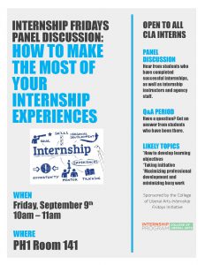 internship-panel_-cla-internship-fridays_fall-2016