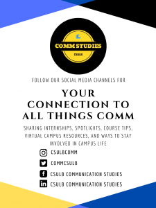 Follow our COMM Social Media Channels__image