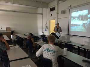 Saddleback students attending info session at CSULB Geography