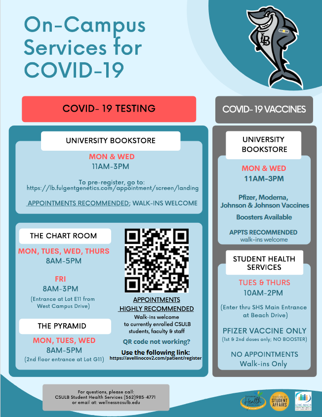 S22 COVID Testing & Vaccine Flyer