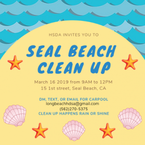 Spring 19- Seal beach clean up