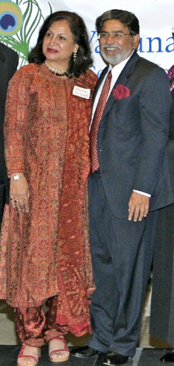 Uka and Nalini Solanki