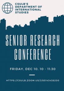 Senior Research Conference