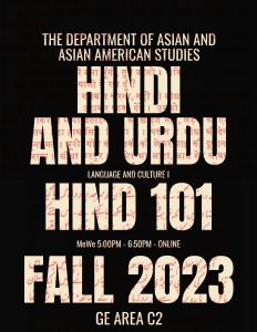 Hindi - Urdu Flyer