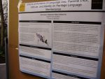 Research poster by Sara Castro, Madeleine Holtz, and Nubia Ku