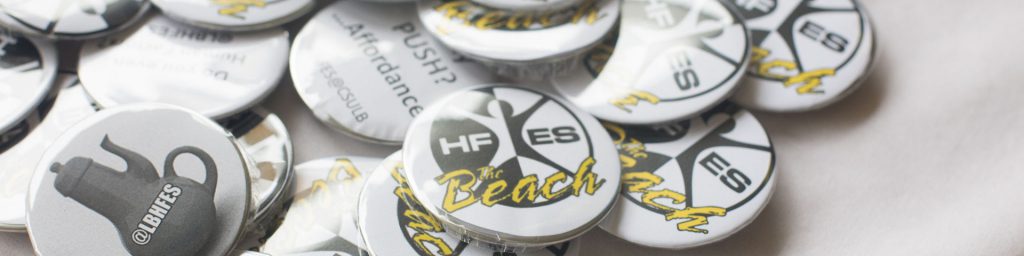 HFES buttons image
