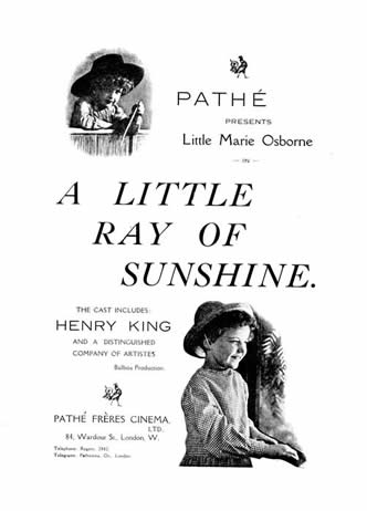title page of A Little Ray of Sunshine