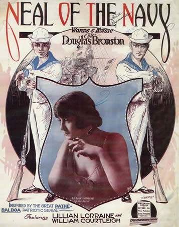 cover of musical score for Neal of the Navy