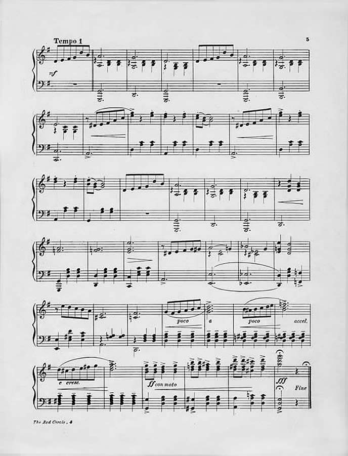 fourth page of musical score