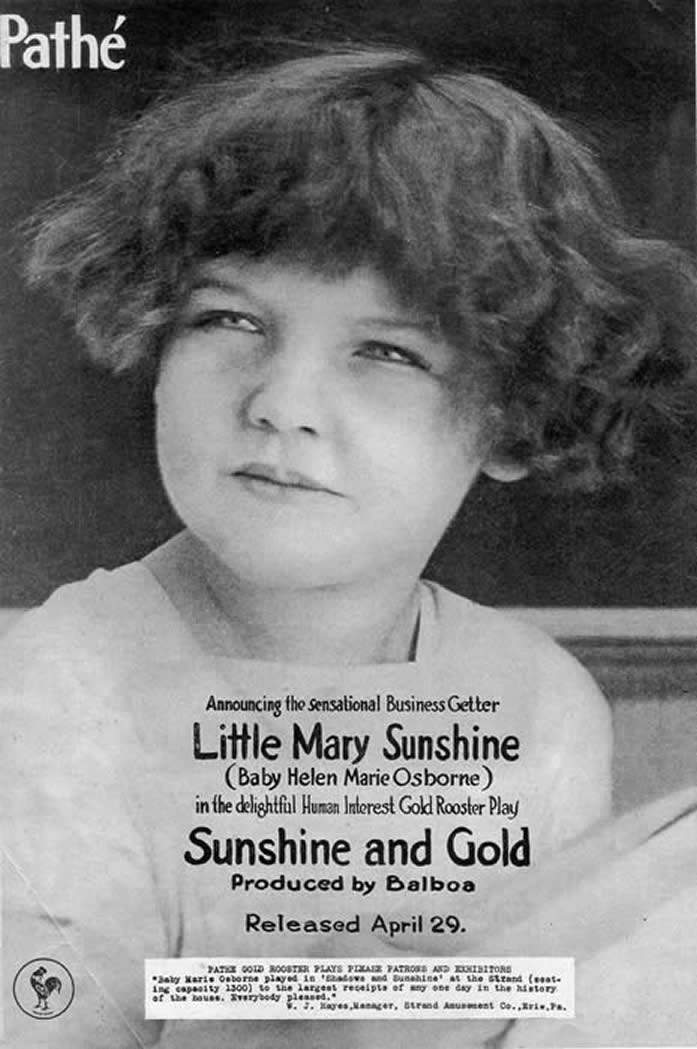 Baby Marie portrait for Sunshine and Gold