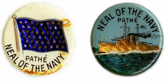 Neal of the Navy pins to promote the movie