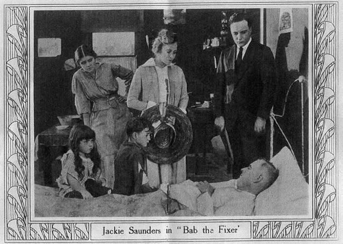 Jackie Saunders in Bab the Fixer