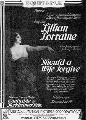 Should a Wife Forgive newspaper advert