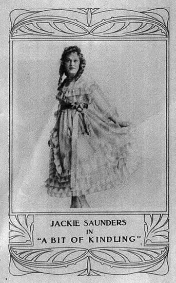Jackie Saunders in A Bit of Kindling