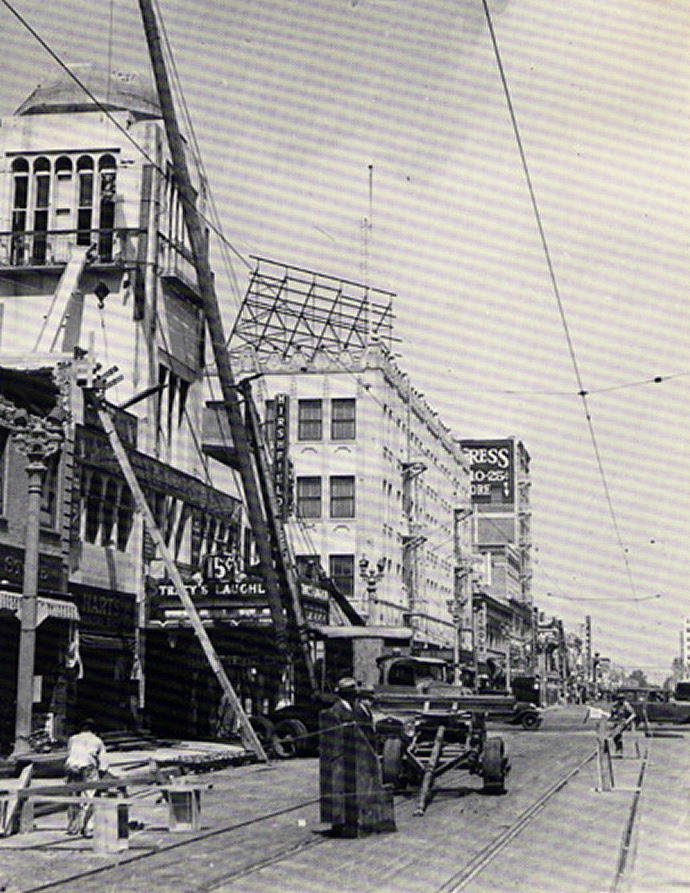 1933 Laughlin after earthquake