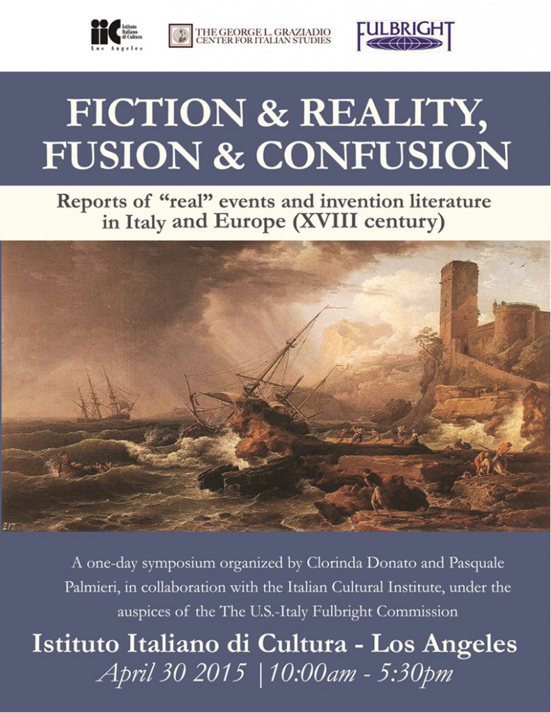 Fiction and Reality Conference flier