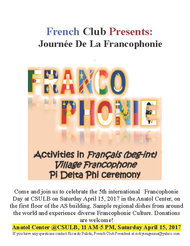 Francophonie Flyer 2017