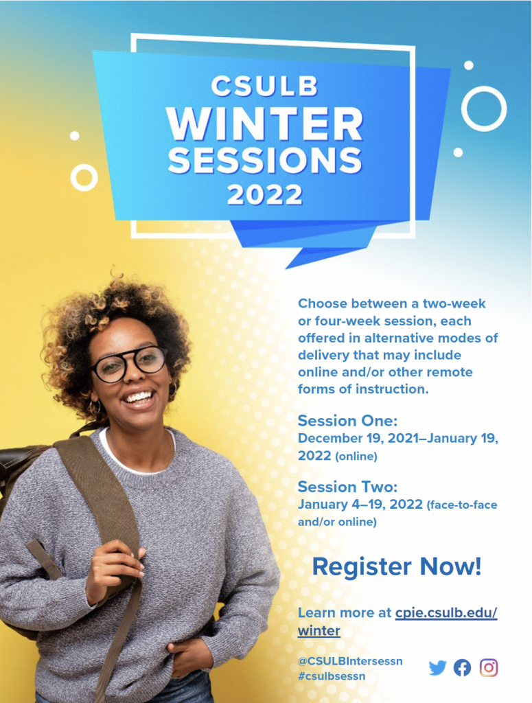 Winter session information
