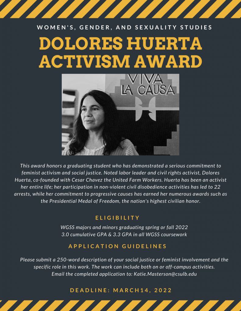 Dolores Huerta Activism Award