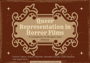 Presentation: Queer Representation in Horror Films