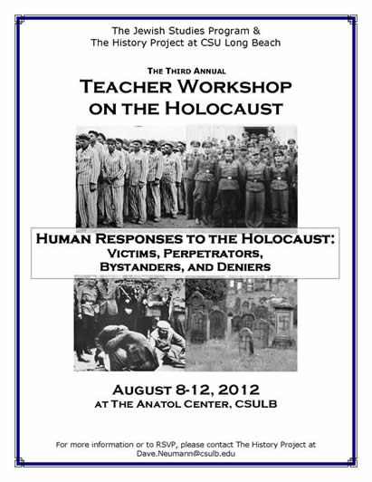 2012 Holocaust Workshop